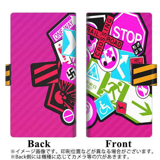 softbank エクスペリアXZ 601SO 高画質仕上げ プリント手帳型ケース(薄型スリム)【YB975 マーク03】