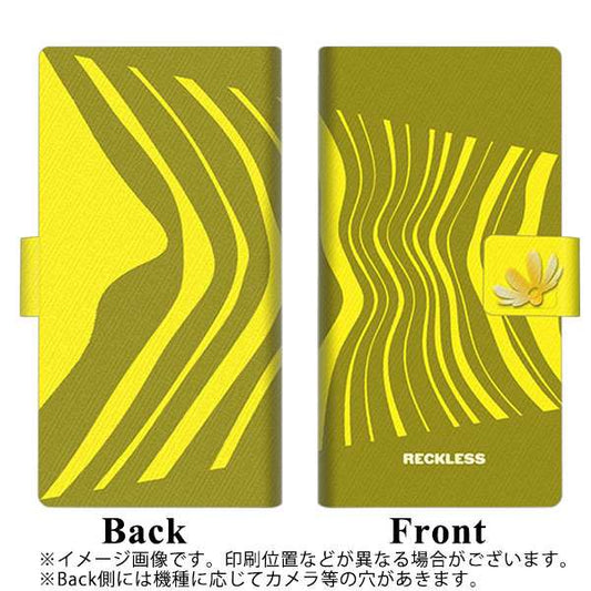 docomo ギャラクシー フィール SC-04J 高画質仕上げ プリント手帳型ケース(薄型スリム)【YB982 ウェーブモーション03】