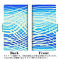 ZenFone（ゼンフォン）Max Pro(M2) ZB631KL 画質仕上げ プリント手帳型ケース(薄型スリム)【YB987 クロスウェービー03】