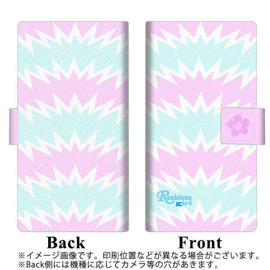 OPPO Reno A 高画質仕上げ プリント手帳型ケース(薄型スリム)【YC802 スオンピンク】