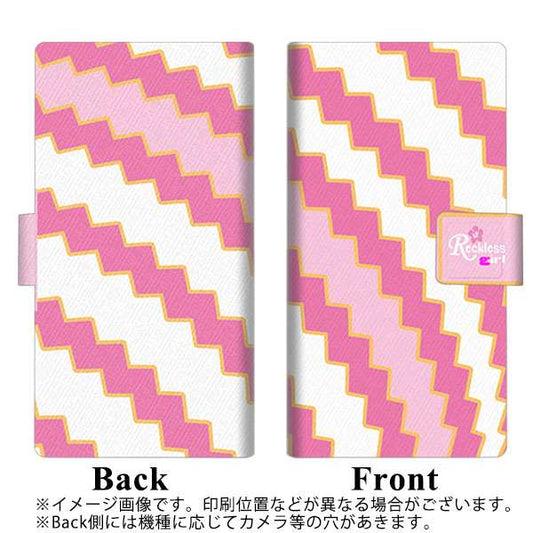 OPPO（オッポ） A5 2020 高画質仕上げ プリント手帳型ケース(薄型スリム)【YC807 セミアーチピンク】