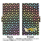 HUAWEI（ファーウェイ）P10 lite WAS-LX2J 画質仕上げ プリント手帳型ケース(薄型スリム)【YC817 モザイク】