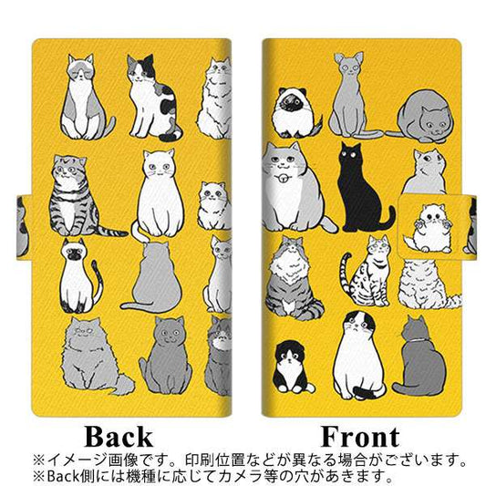 Google Pixel 4a (5G) 高画質仕上げ プリント手帳型ケース(薄型スリム)【YC830 ねこ01】