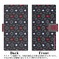 au エクスペリア XZ2 SOV37 画質仕上げ プリント手帳型ケース(薄型スリム)【YC846 絣03】