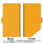 Xperia 5 III A103SO SoftBank 画質仕上げ プリント手帳型ケース(薄型スリム)【YC862 レクレスイエロー】