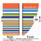 SoftBank Xiaomi（シャオミ）Redmi Note 9T A001XM 高画質仕上げ プリント手帳型ケース(薄型スリム)【YC865 カップボーダー01】
