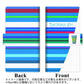 softbank arrows U 801FJ 高画質仕上げ プリント手帳型ケース(薄型スリム)【YC869 グラスボーダー02】