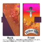iPhone XS Max 画質仕上げ プリント手帳型ケース(薄型スリム)【YC887 クロスフレア】