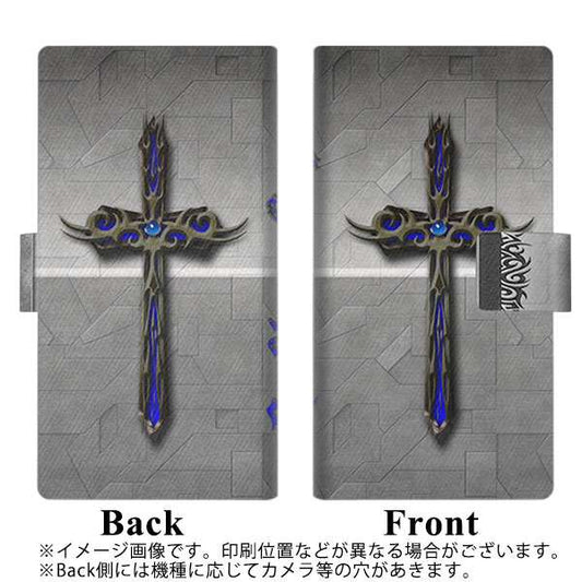 softbank エクスペリア5 901SO 高画質仕上げ プリント手帳型ケース(薄型スリム)【YC892 アイアンワーククロス】