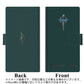 アクオス センス3 ベーシック 907SH 画質仕上げ プリント手帳型ケース(薄型スリム)【YC915 クロスソードｓ】