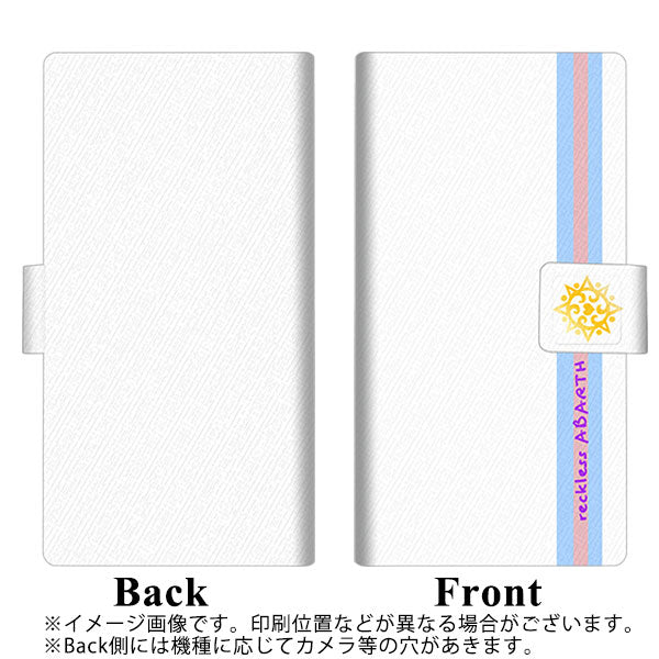 au ギャラクシー S9+ SCV39 画質仕上げ プリント手帳型ケース(薄型スリム)【YC930 アバルト01】