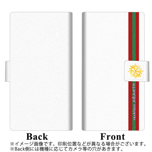 OPPO（オッポ） A5 2020 高画質仕上げ プリント手帳型ケース(薄型スリム)【YC931 アバルト02】