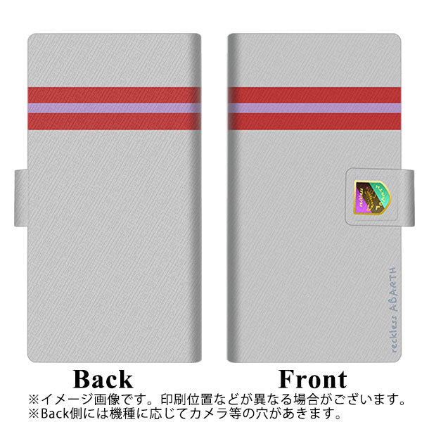 Softbank シンプルスマホ3 509SH 画質仕上げ プリント手帳型ケース(薄型スリム)【YC935 アバルト06】