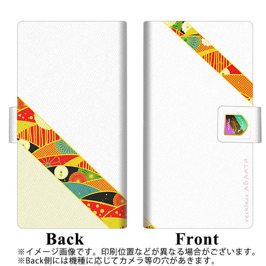 OPPO（オッポ） A5 2020 高画質仕上げ プリント手帳型ケース(薄型スリム)【YC941 アバルト和02】