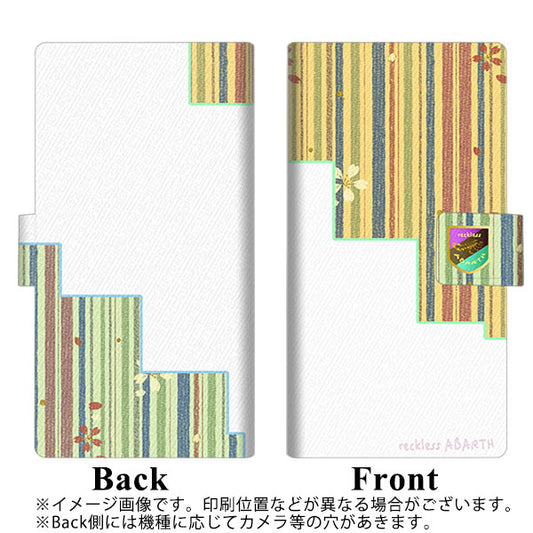 OPPO（オッポ） A5 2020 高画質仕上げ プリント手帳型ケース(薄型スリム)【YC946 アバルト和06】