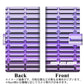 SoftBank シンプルスマホ4 704SH 画質仕上げ プリント手帳型ケース(薄型スリム)【YC958 パープルバー】