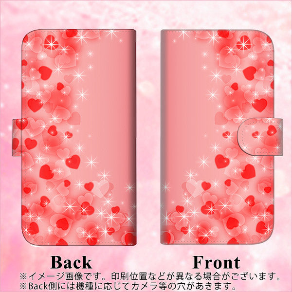 iPhone6 PLUS 高画質仕上げ プリント手帳型ケース(通常型)【003 ハート色の夢】