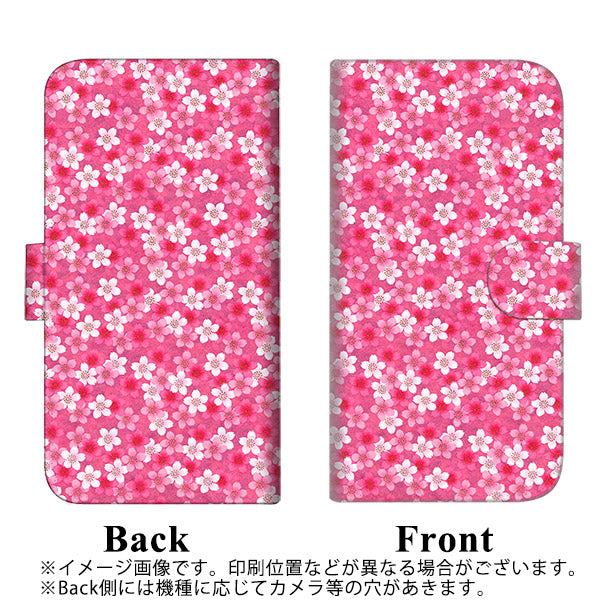 iPhone6 PLUS 高画質仕上げ プリント手帳型ケース(通常型)【065 さくら】