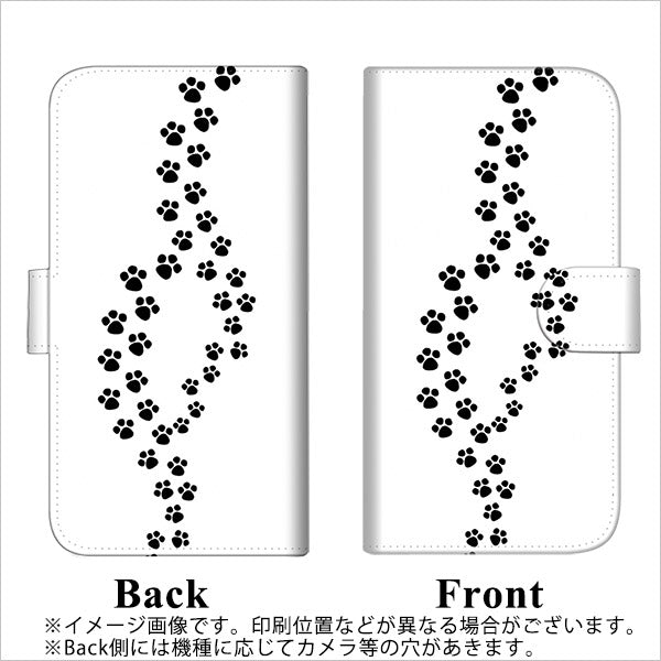 iPhone6 PLUS 高画質仕上げ プリント手帳型ケース(通常型)【066 あしあと】