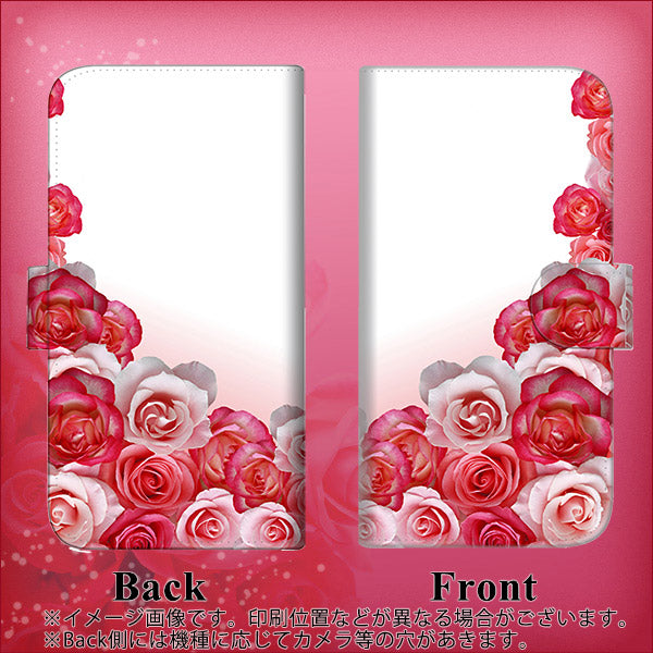 iPhone6 PLUS 高画質仕上げ プリント手帳型ケース(通常型)【299 薔薇の壁】