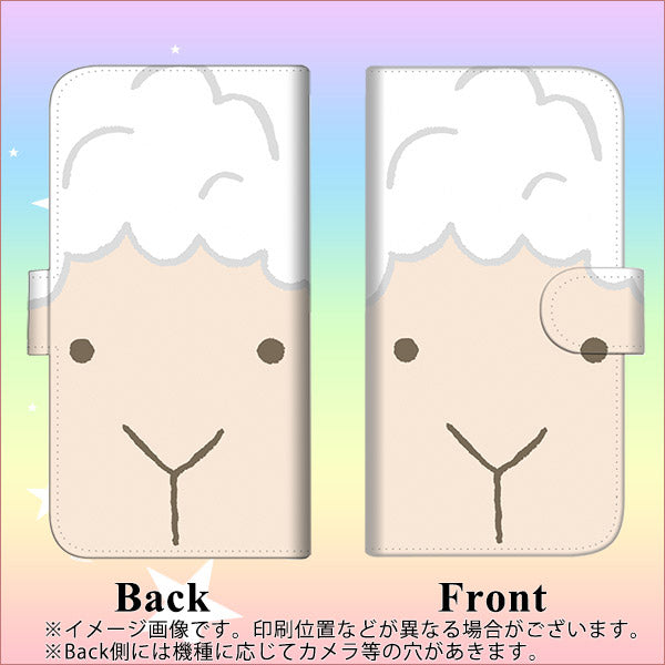 iPhone6 PLUS 高画質仕上げ プリント手帳型ケース(通常型)【346 ひつじ】