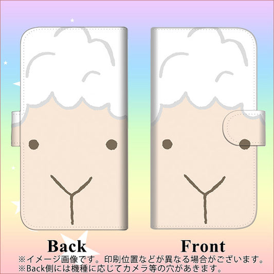 iPhone6 PLUS 高画質仕上げ プリント手帳型ケース(通常型)【346 ひつじ】