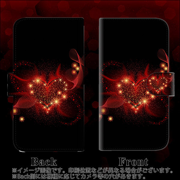 iPhone6 PLUS 高画質仕上げ プリント手帳型ケース(通常型)【382 ハートの創生】