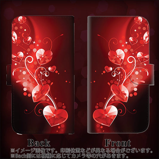 iPhone6 PLUS 高画質仕上げ プリント手帳型ケース(通常型)【385 クリスタルな恋】