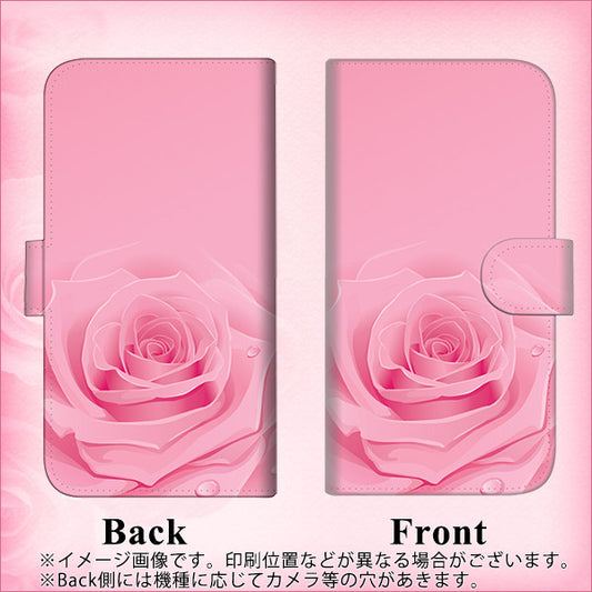 iPhone6 PLUS 高画質仕上げ プリント手帳型ケース(通常型)【401 ピンクのバラ】