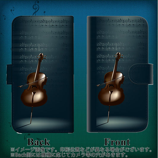 iPhone6 PLUS 高画質仕上げ プリント手帳型ケース(通常型)【441 楽譜】