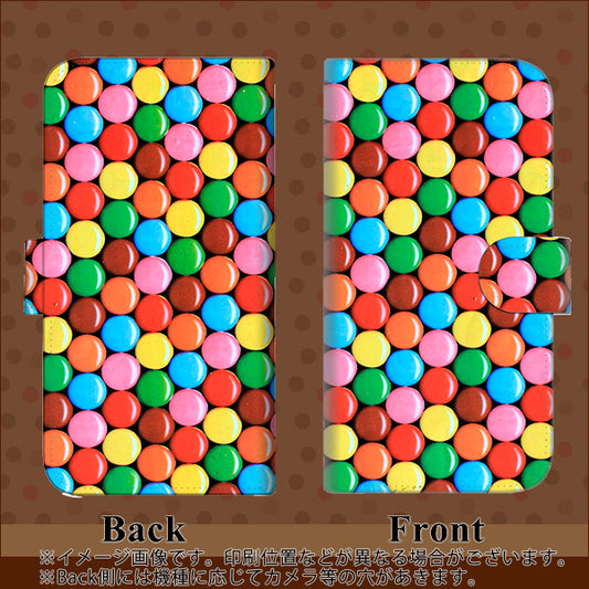 iPhone6 PLUS 高画質仕上げ プリント手帳型ケース(通常型)【448 マーブルチョコ】