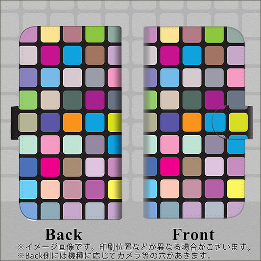 iPhone6 PLUS 高画質仕上げ プリント手帳型ケース(通常型)【509 カラースクエア】