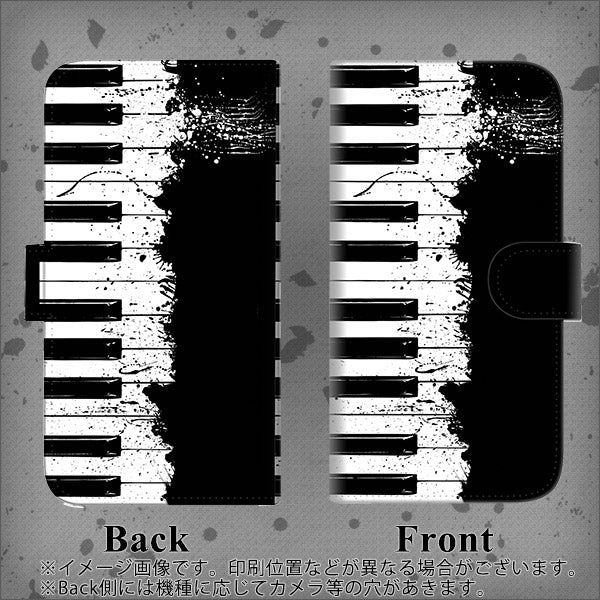 iPhone6 PLUS 高画質仕上げ プリント手帳型ケース(通常型)【611 クラッシュピアノ】