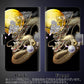 docomo ギャラクシーS20+ SC-52A 高画質仕上げ プリント手帳型ケース(通常型)【1003 月と龍】