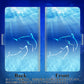 Softbank シンプルスマホ3 509SH 高画質仕上げ プリント手帳型ケース(通常型)【1048 海の守り神イルカ】