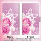 AQUOS wish A104SH Y!mobile 高画質仕上げ プリント手帳型ケース(通常型)【1166 ローズロマンス】