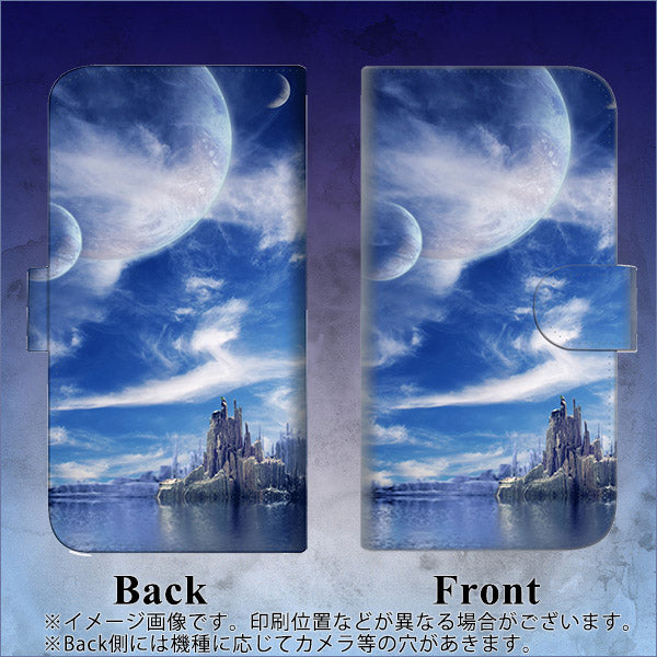 iPhone6 PLUS 高画質仕上げ プリント手帳型ケース(通常型)【1270 広がる宇宙】