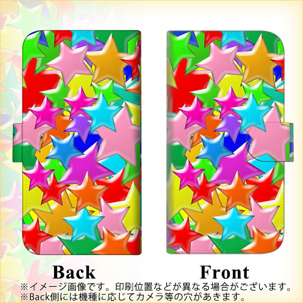 iPhone6 PLUS 高画質仕上げ プリント手帳型ケース(通常型)【1293 ランダムスター】