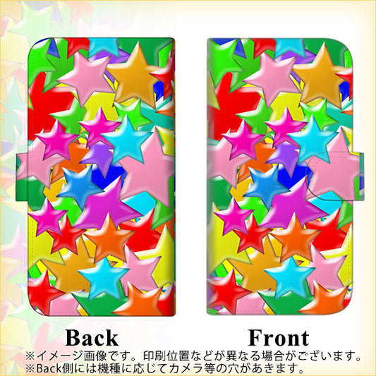 iPhone6 PLUS 高画質仕上げ プリント手帳型ケース(通常型)【1293 ランダムスター】