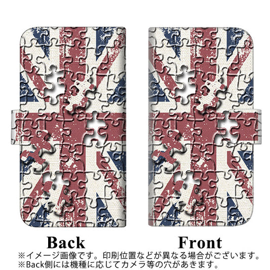 iPhone6 PLUS 高画質仕上げ プリント手帳型ケース(通常型)【EK803 ユニオンジャックパズル】