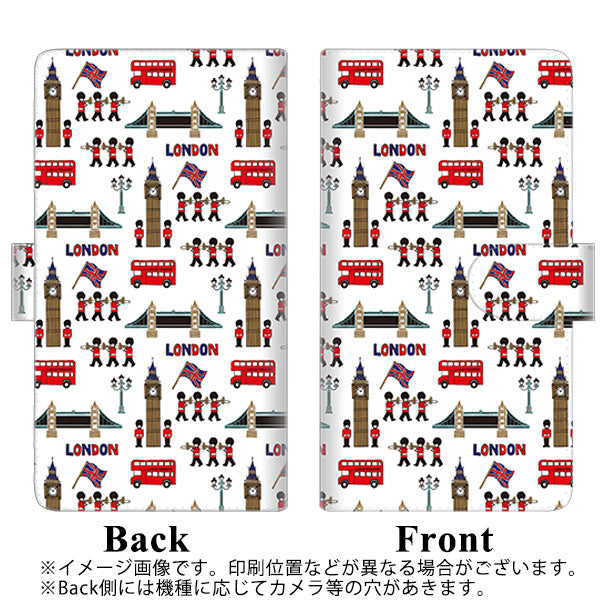 Softbank シンプルスマホ3 509SH 高画質仕上げ プリント手帳型ケース(通常型)【EK811 ロンドンの街】