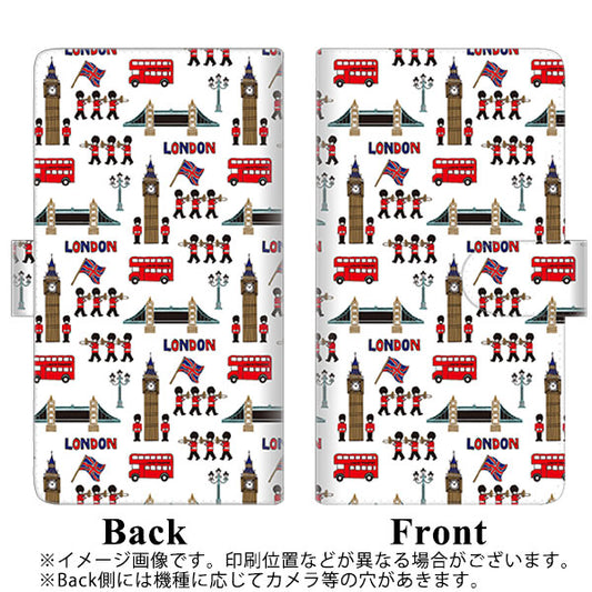 DIGNO SX2 KC-S302 高画質仕上げ プリント手帳型ケース(通常型)【EK811 ロンドンの街】