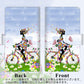 au ギャラクシー S10+ SCV42 高画質仕上げ プリント手帳型ケース(通常型)【EK911 花と少女と自転車】