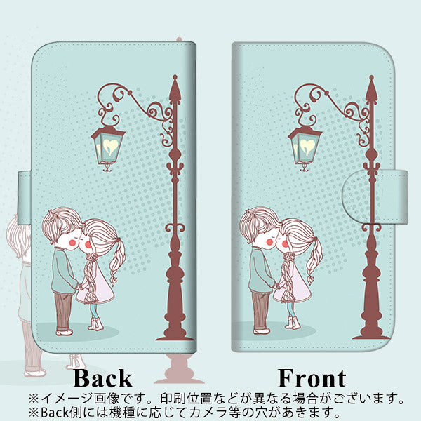 iPhone6 PLUS 高画質仕上げ プリント手帳型ケース(通常型)【EK913 小さなカップル】