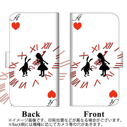 iPhone6 PLUS 高画質仕上げ プリント手帳型ケース(通常型)【EK921  不思議の国のアリス  ハートのA】
