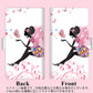 docomo ギャラクシー S10+ オリンピック限定モデル SC-05L 高画質仕上げ プリント手帳型ケース(通常型)【EK932 ピンクの蝶の精】