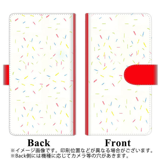 DIGNO SX2 KC-S302 高画質仕上げ プリント手帳型ケース(通常型)【FD814 色鉛筆（藤浪）】