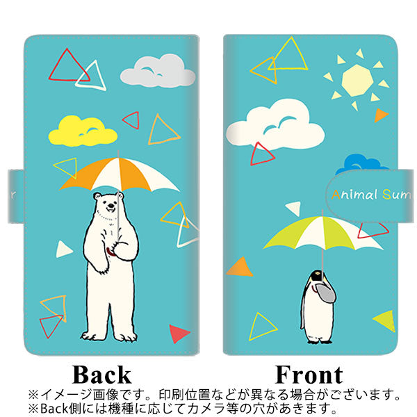 docomo エクスぺリア ワン SO-03L 高画質仕上げ プリント手帳型ケース(通常型)【FD815 アニマルサマー】