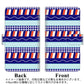 Redmi Note 10 JE XIG02 au 高画質仕上げ プリント手帳型ケース(通常型)【FD818 サマーパターン（大町）】