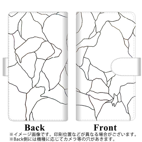 iPhone XS Max 高画質仕上げ プリント手帳型ケース(通常型)【FD825 ボーダーライン02（稲永）】